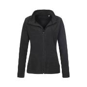 Stedman Active Fleece Jacket For Women Schwarz Polyester Small Damen