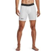 Under Armour HeatGear Mid Compression Shorts Weiß Small Herren