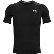 Under Armour HeatGear SS Compression Shirt Schwarz Large Herren