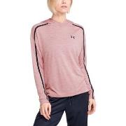 Under Armour Tech Twist Graphic Hoodie Altrosa Polyester Small Damen