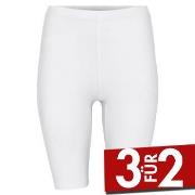 Decoy Mid-length Capri Leggings Weiß Ökologische Baumwolle Small Damen