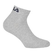 FILA 3P Quarter Plain Socks Grau Gr 39/42