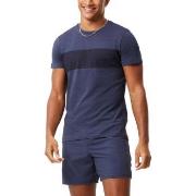 Björn Borg T-shirt Stripe Marine Small Herren