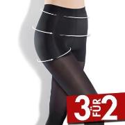 Pierre Robert Strumpfhosen Hold-In Tights 50 Schwarz Polyamid Gr 36/40...