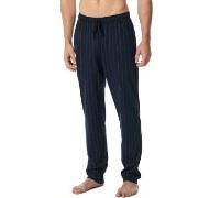 Schiesser Mix and Relax Cotton Long Pants Marine Baumwolle Small Herre...