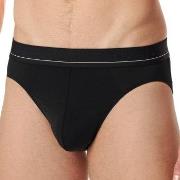 Schiesser Pure Micro Rio Briefs Plain Schwarz Small Herren