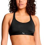 Puma BH Crossback Padded Sporty Top Schwarz Polyamid Small Damen