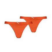 Puma 2P Tanga String Orange Polyamid Small Damen