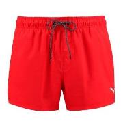 Puma Badehosen Short Length Swim Shorts Rot Polyester Small Herren