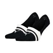 Puma 2P Heriatge Mid Cut Footie Socks Schwarz Gr 39/42