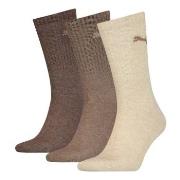 Puma 3P Sport Crew Socks Braun Gr 39/42