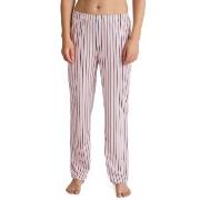 Calida Favourites Sleep Long Pants Rosa gestreift Baumwolle Small Dame...