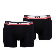 Levis 2P Sportswear Logo Base Boxer Schwarz Baumwolle Small Herren