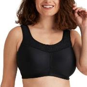 Miss Mary Exhale Comfort T-shirt Sports Bra BH Schwarz B 75 Damen
