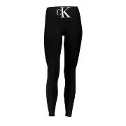 Calvin Klein Monogram High Waist Legging Schwarz Polyamid Small Damen