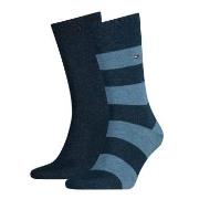 Tommy Hilfiger 2P Men Rugby Sock Jeansblau Gr 39/42 Herren