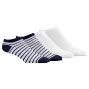 Damella 4P Ankle Socks Weiß/Marine Gr 39/42 Damen