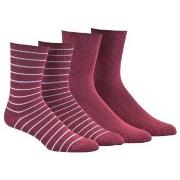 Damella 2P Bamboo Socks Weinrot Gr 39/42 Damen