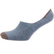 Amanda Christensen True Contrast Invisible Sock Blau/Braun Gr 43/44