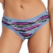 Sloggi 3P GO Crush Hipster Briefs Blau/Grün Baumwolle Large Damen