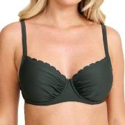 Damella Grace Wavy Bikini Bra Dunkelgrün B/C 38 Damen