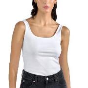 Bread and Boxers Women Tank Top With Scoop Back ganz Weiß Ökologische ...