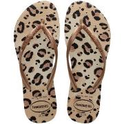 Havaianas Slim Animals Beige Gr 37/38 Damen