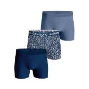 Björn Borg 3P Cotton Stretch Boxer 1721 Blau Baumwolle Small Herren