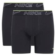 Nike 2P Elite Cotton Stretch Boxer Brief Schwarz X-Large Herren