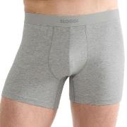 Sloggi 2P Men Ever Ease Shorts Hellgrau Baumwolle Small Herren