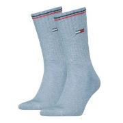 Tommy Uni TJ Iconic Crew Socks 2P Hellblau Gr 39/42