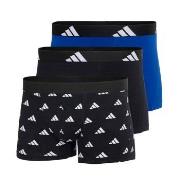 adidas 3P Active Flex Cotton Trunk Schwarz Muster Baumwolle Small Herr...