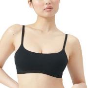 adidas BH Sport Active Essentials Scoop Bralette Schwarz Baumwolle Sma...