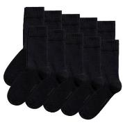 Björn Borg 10P Essential Long Socks Schwarz Gr 36/40 Herren