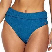 Panos Emporio Diva Chara Folded Bikini Brief Blau Polyester 38 Damen