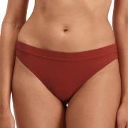 Puma Sporty Brazilian Bikini Rot/Braun Small Damen