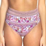 Sunseeker Criss Cross High Waisted Pant Rosa Muster 38 Damen