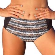 Wiki Puerto Rico Swim Midi Shape Braun gemustert 38 Damen