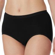 Schiesser Luxury Brief Schwarz Baumwolle Small Damen