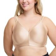 Swegmark BH Shine Soft Bra Moulded Cups Beige Polyamid B 75 Damen