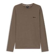 BOSS Waffle Sweatshirt Braun Medium Herren