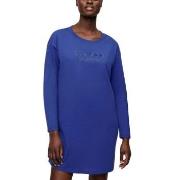 Triumph Long Sleeve Nightdress Dunkelblau Baumwolle 38 Damen