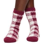 Triumph 2P Cosy Socks Rot/Weiß Polyester One Size Damen