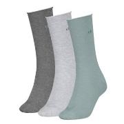 Calvin Klein 3P Classic Socks For Women Multi-colour-2 Gr 39/42 Damen