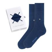 Burlington Basic Gift Box Men Socks Blau Gr 40/46 Herren