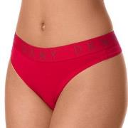 DKNY Cozy Boyfriend Thong Rot Small Damen