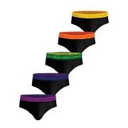 Björn Borg 5P Cotton Stretch Brief Schwarz Baumwolle XX-Large Herren