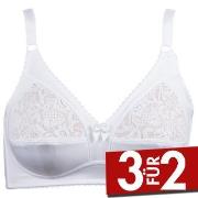 Damella BH Classic Soft Bra Weiß B 75 Damen