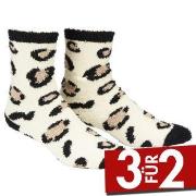 Damella Fluffy Socks Leopard Polyester Gr 39/42 Damen