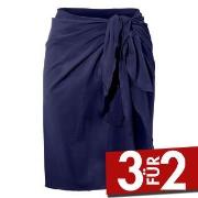 Damella Greta Basic Mesh Sarong Marine One Size Damen